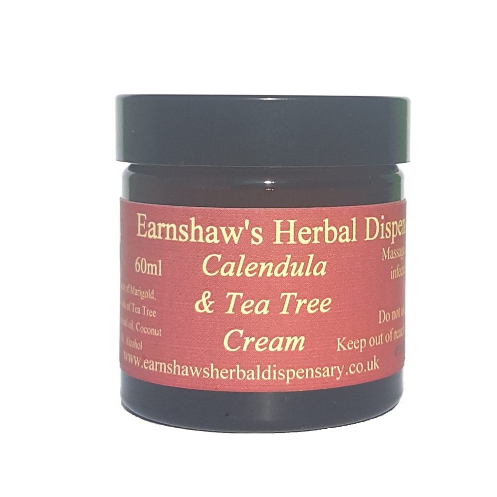 Calendula And Comfrey Cream 60ml Earnshaws Herbal Dispensary 